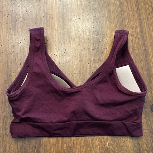 Jockey Women's Burgundy Bralette - Medium -fits 32B/C - Picture 3 of 7